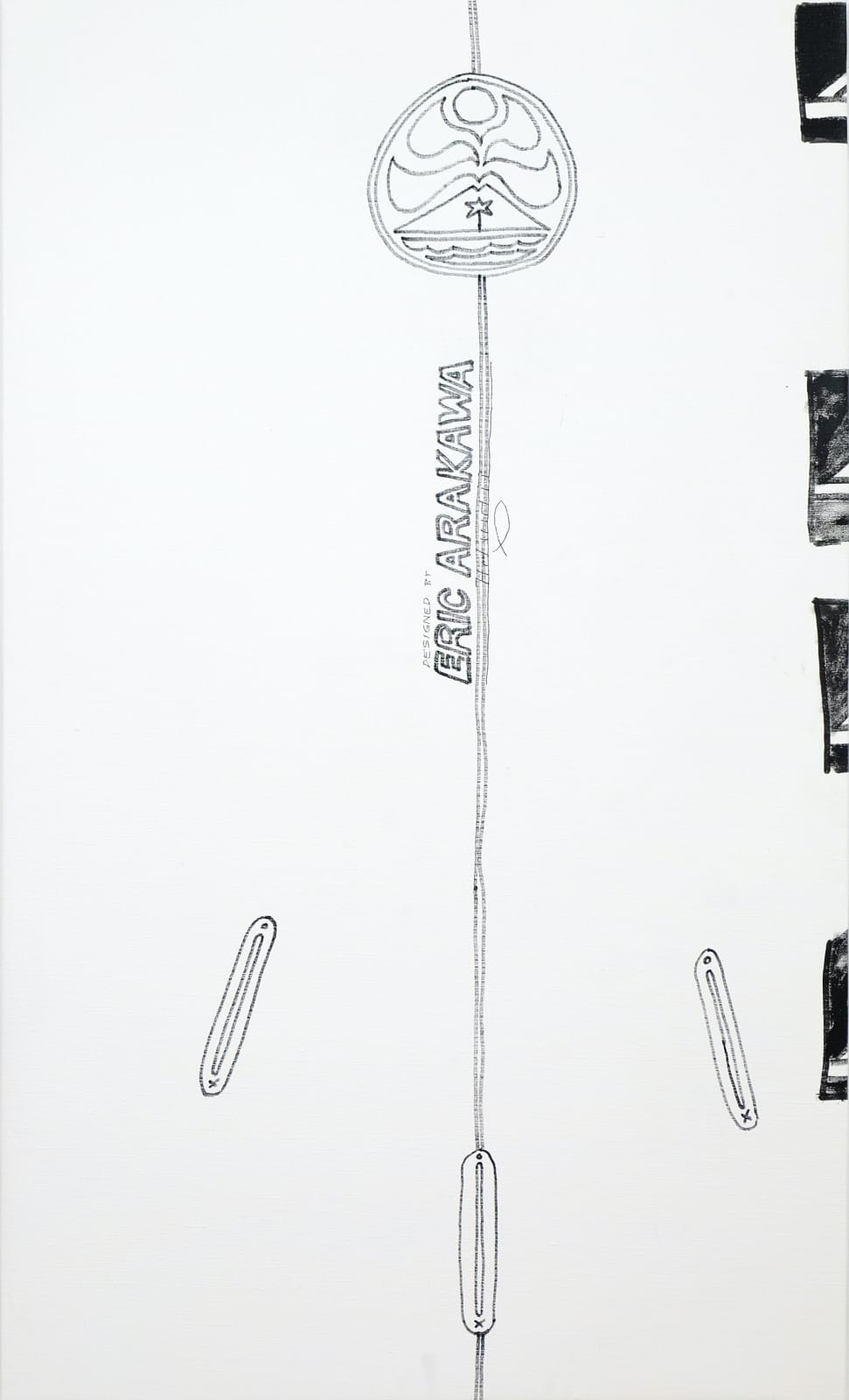 Olivier Renevret, Surfboard #1, 2020