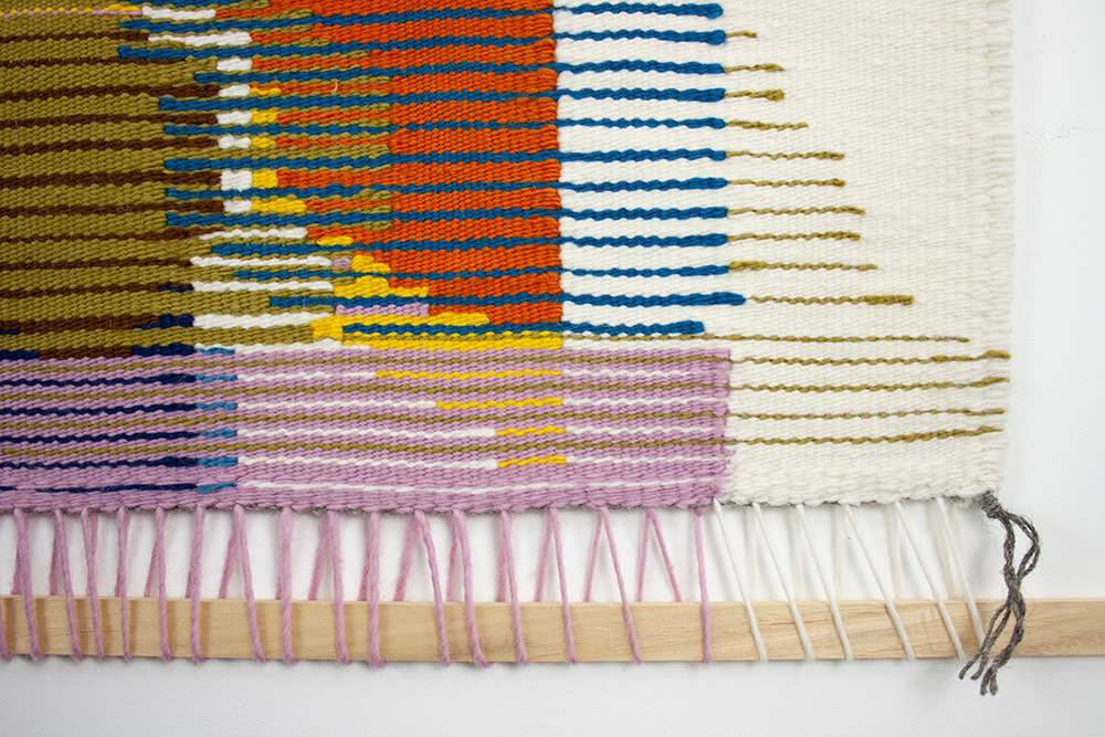 Lilah Fowler, 17933 small handwoven rug, 2020
