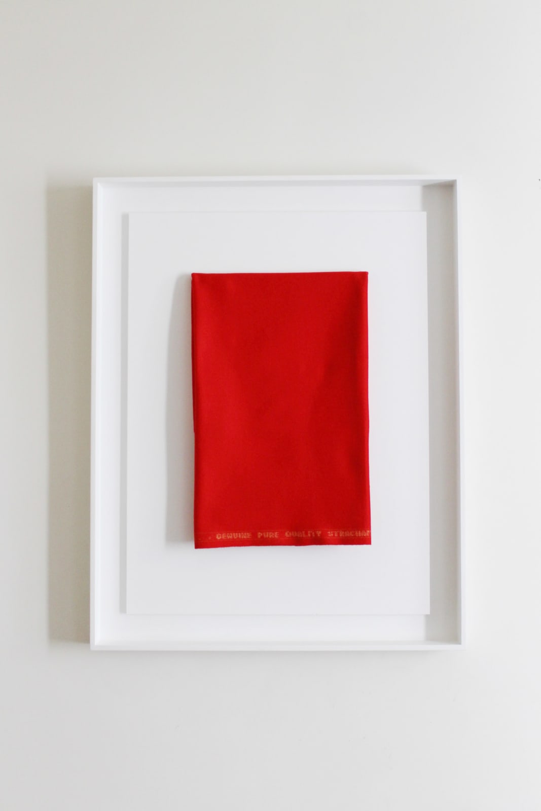 laurence Vauthier, Billard à 1 bande (Rouge), 2018