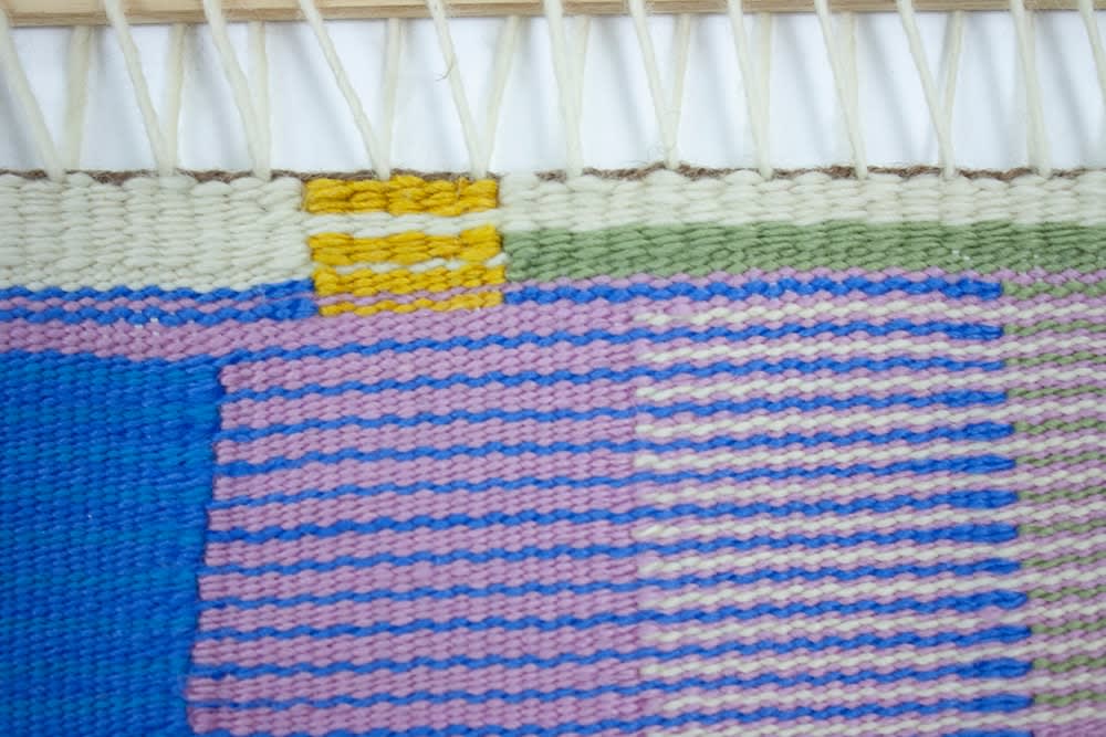 Lilah Fowler, 17921 small handwoven rug, 2016