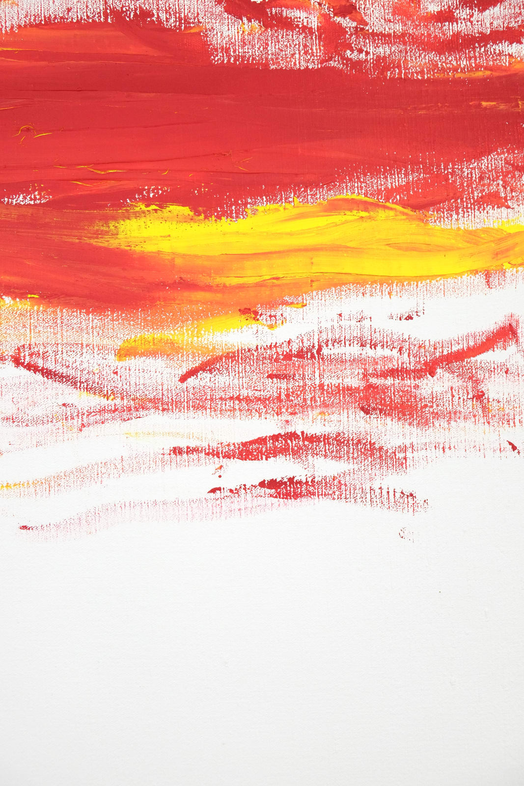 Olivier Renevret, Red sky & black earth, 2020