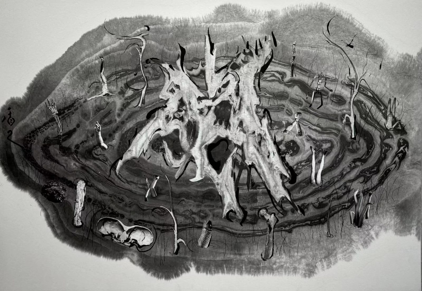 Hou Zhuowu, Abyssal Pool, 2023