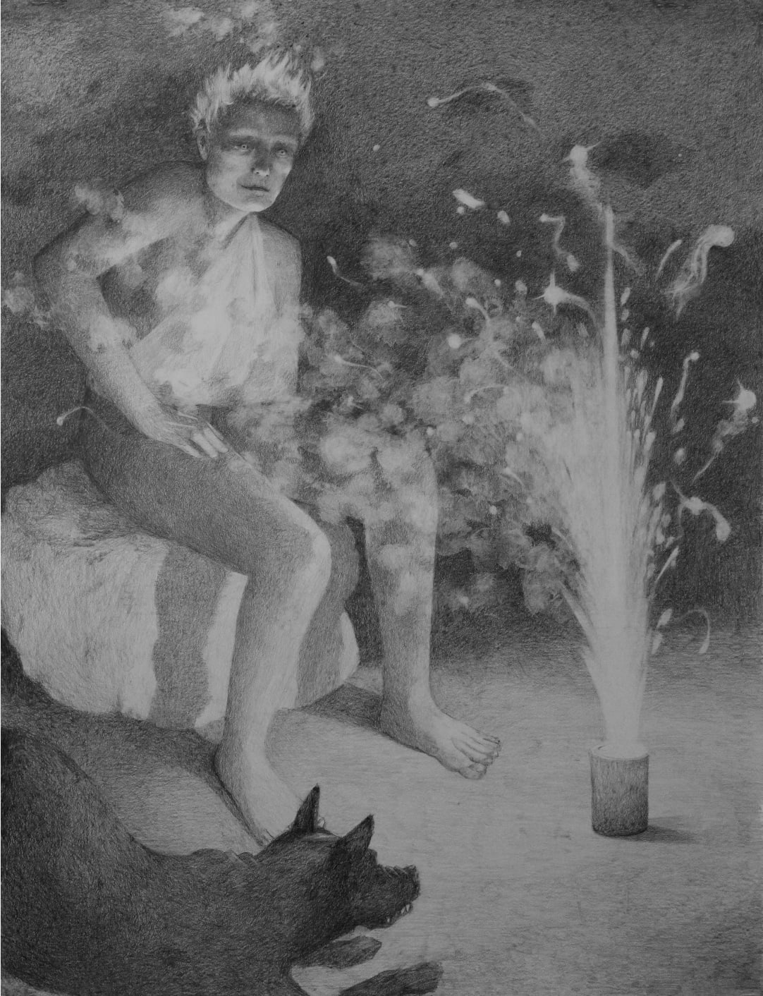 Rebecca Shmuluvitz, Firecracker, 2020