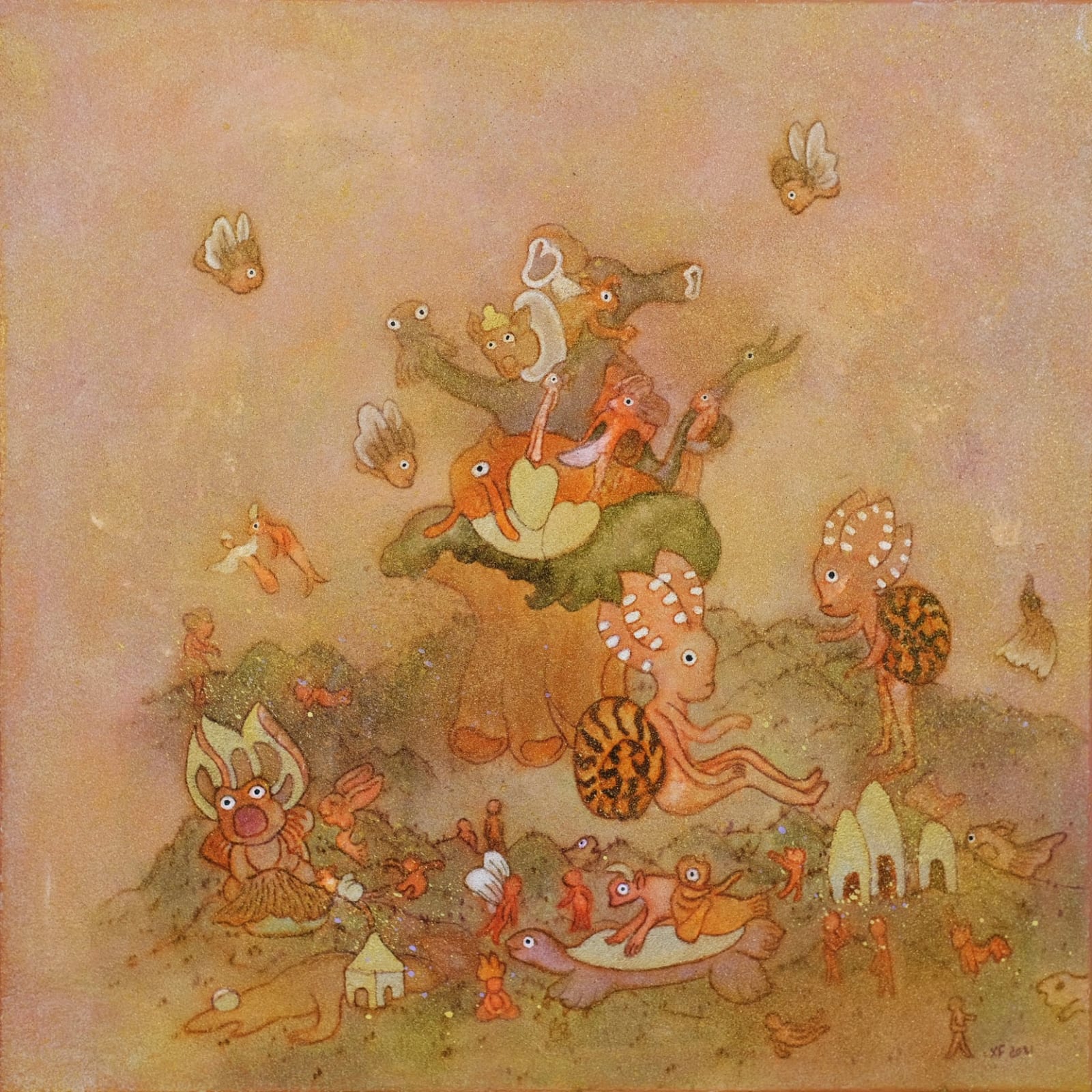 Fei Xue, Dream Mountain #8, 2021