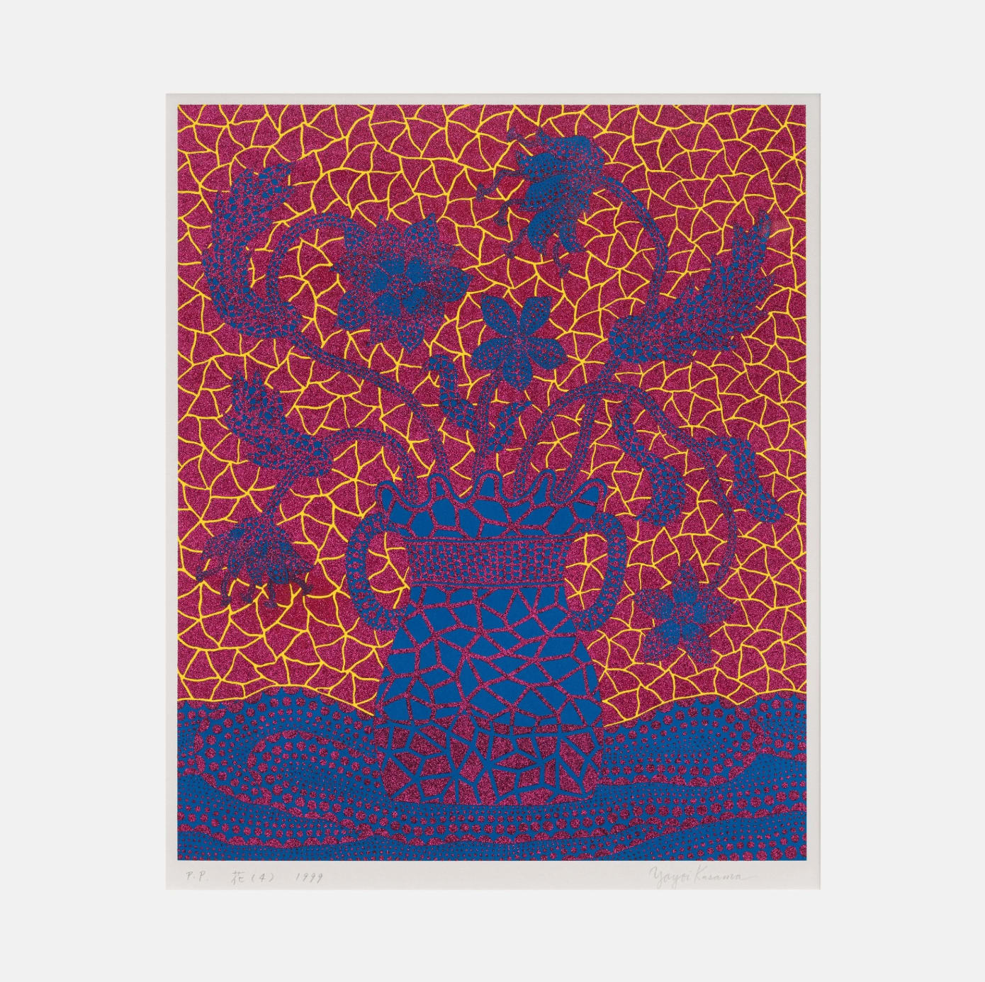 Yayoi Kusama, Flowers (4), 1999
