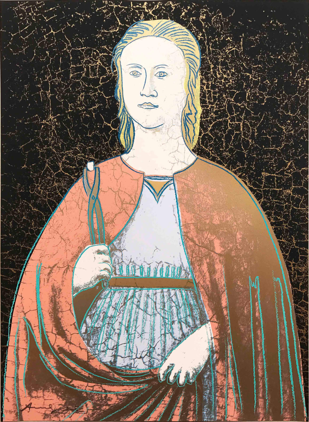 Andy Warhol, Saint Apollonia, 11.331, 1984