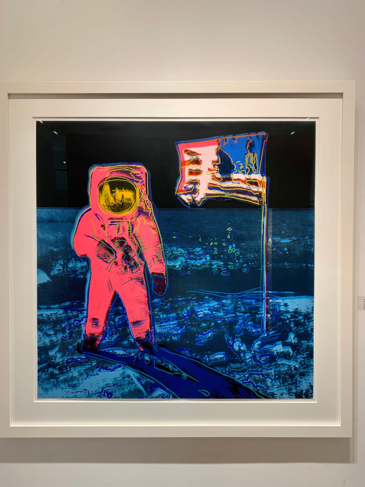 Andy Warhol, Moonwalk Pink 405, 1987