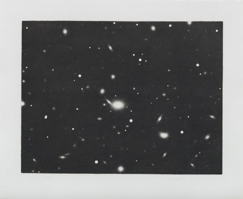 Vija Celmins, Untitled (Galaxy), 1975