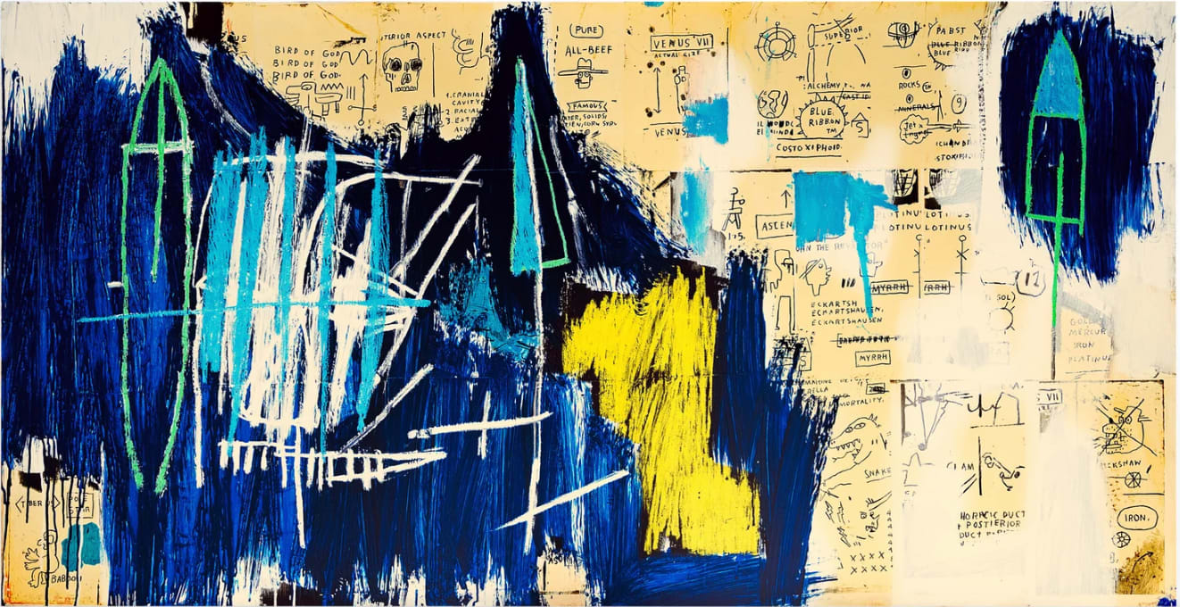 Jean-Michel Basquiat, Odours of Punt, 1983/2024