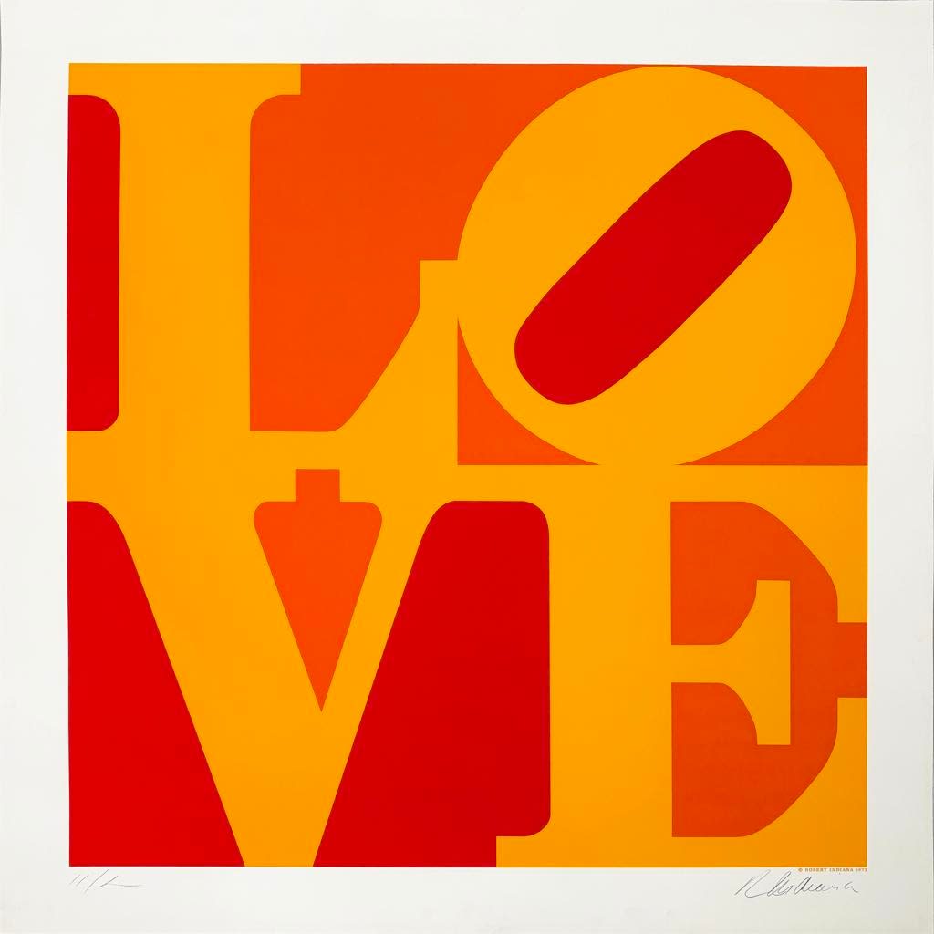 Robert Indiana, Golden Love, 1973