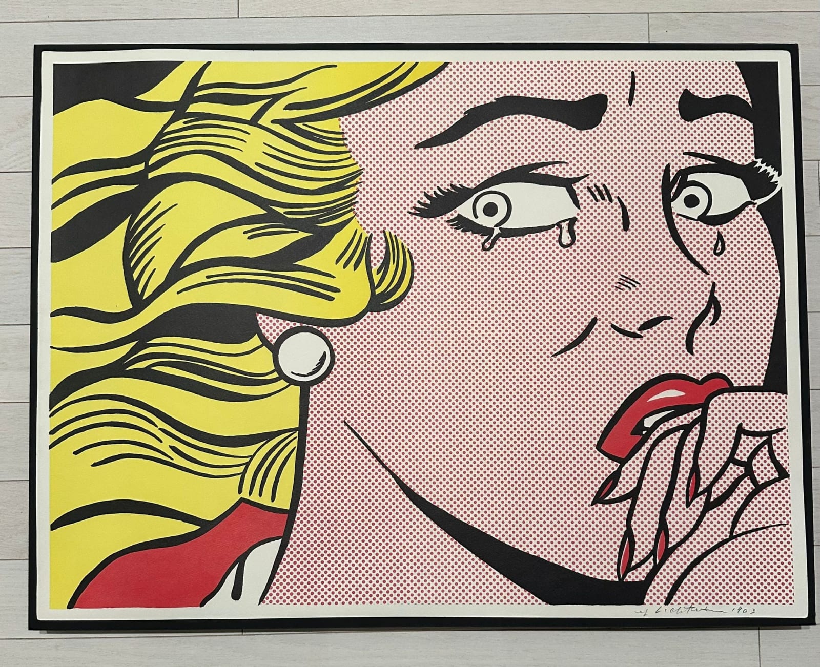 Roy Lichtenstein, Crying Girl, 1963