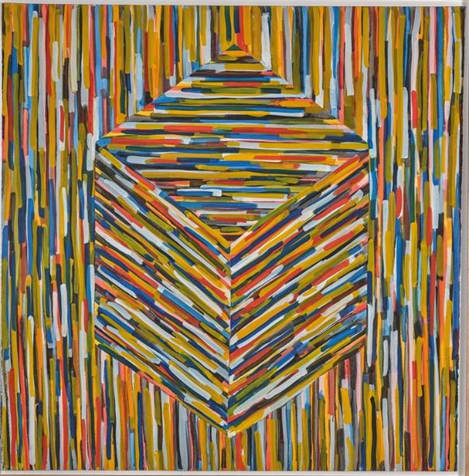 Sol LeWitt, Cube (B), 1994