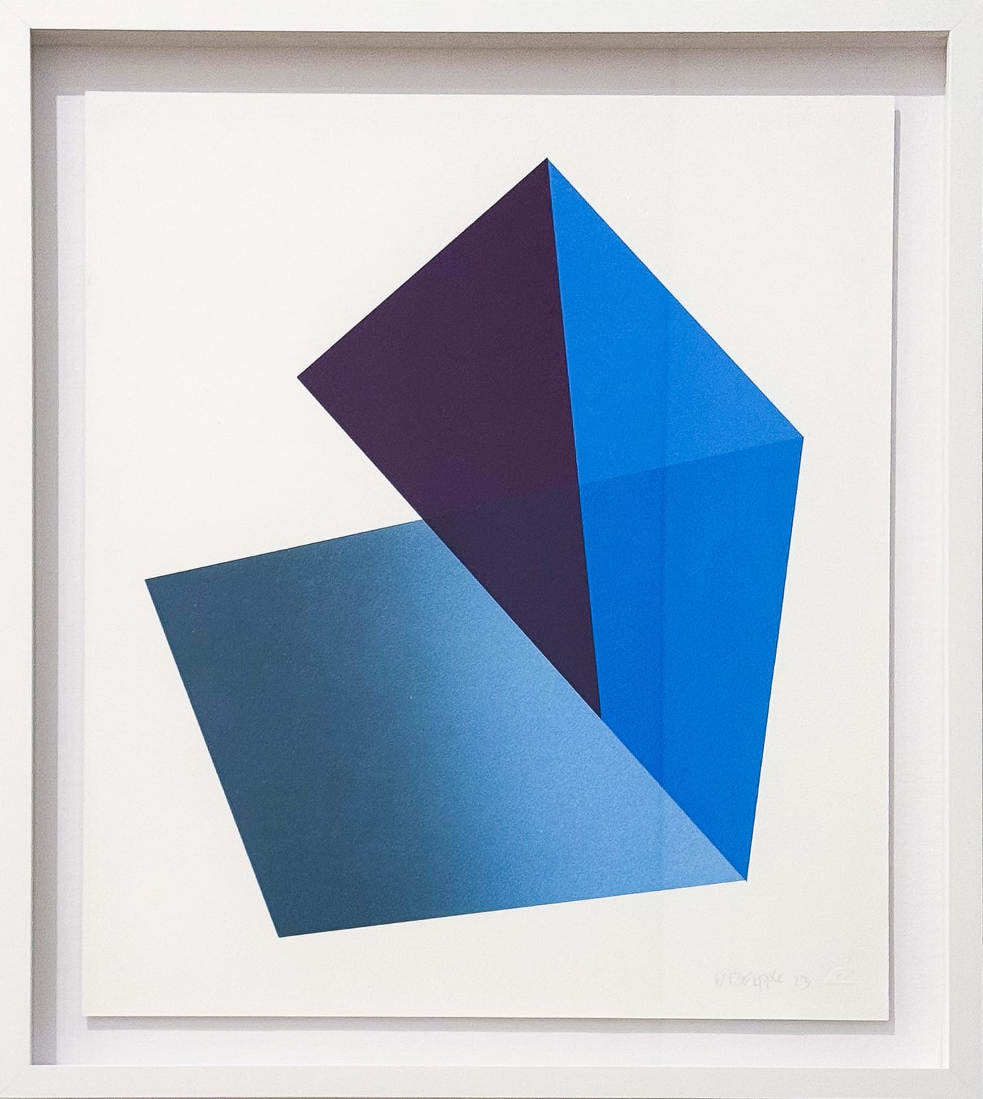 Willard Boepple, Monoprint 6, 2023