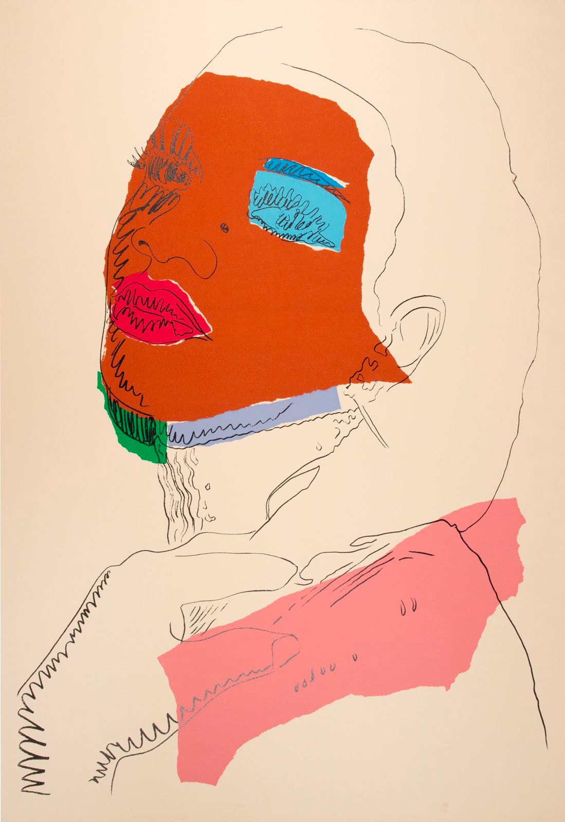 Andy Warhol, Andy Warhol Ladies and Gentlemen, FS II.127, 1975