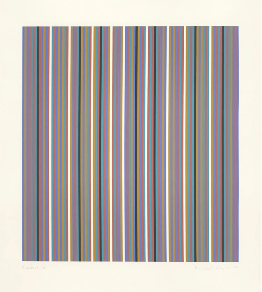 Bridget Riley, Brouillard, 2003