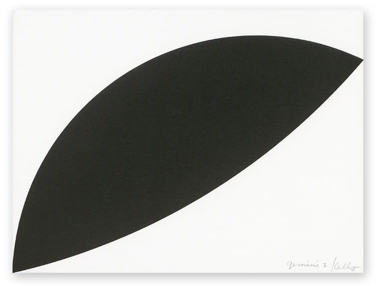 Ellsworth Kelly, Two Curves, 2011