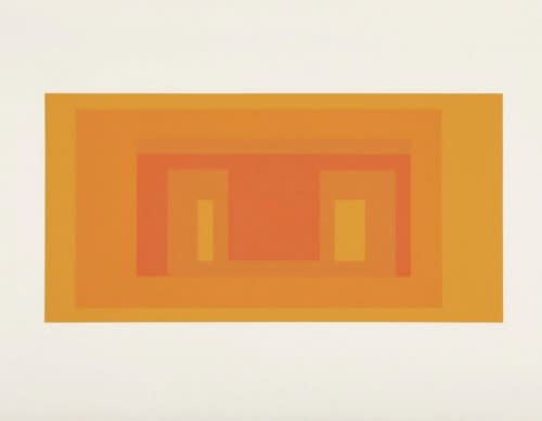 Josef Albers, I-S VA 4 (from Six Variants suite), 1969