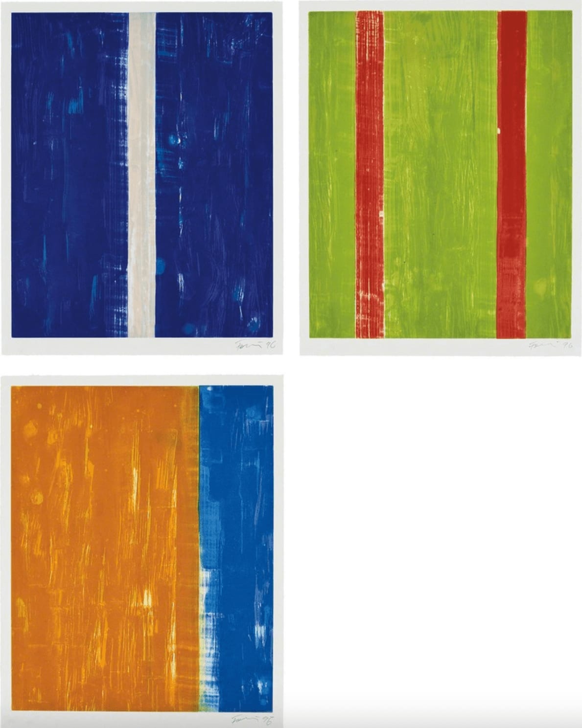 Günther Förg, Coda, 1996-1998
