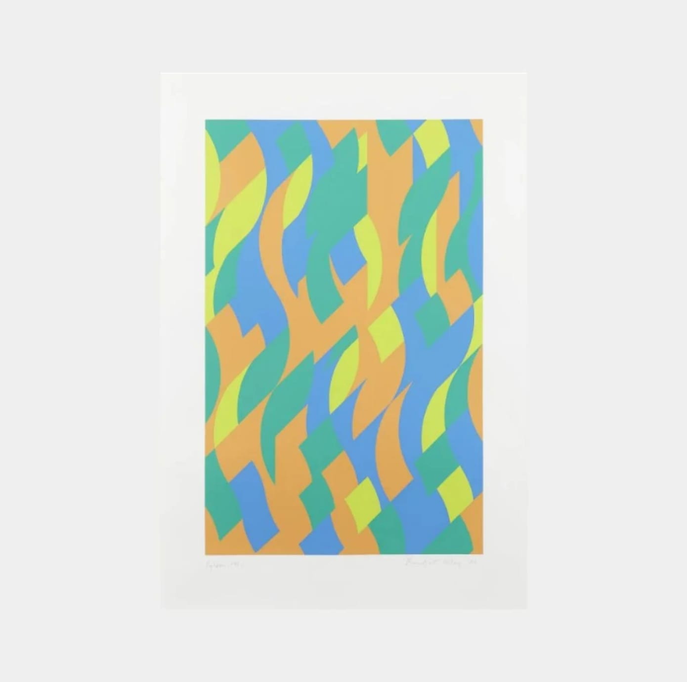 Bridget Riley, Sylvan, 2000