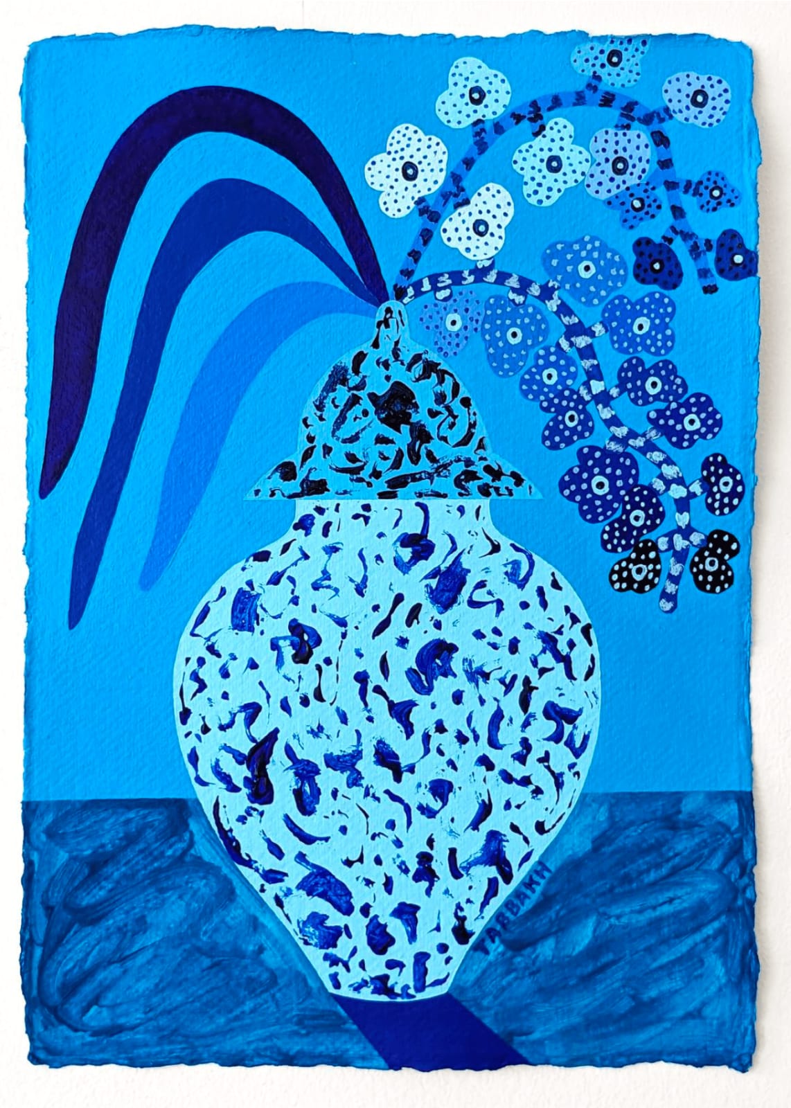 Cathy Tabbakh, Les Orchidées Bleues , 2023