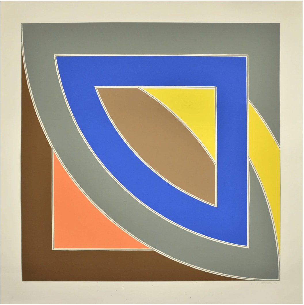 Frank Stella, River of Ponds I, 1971