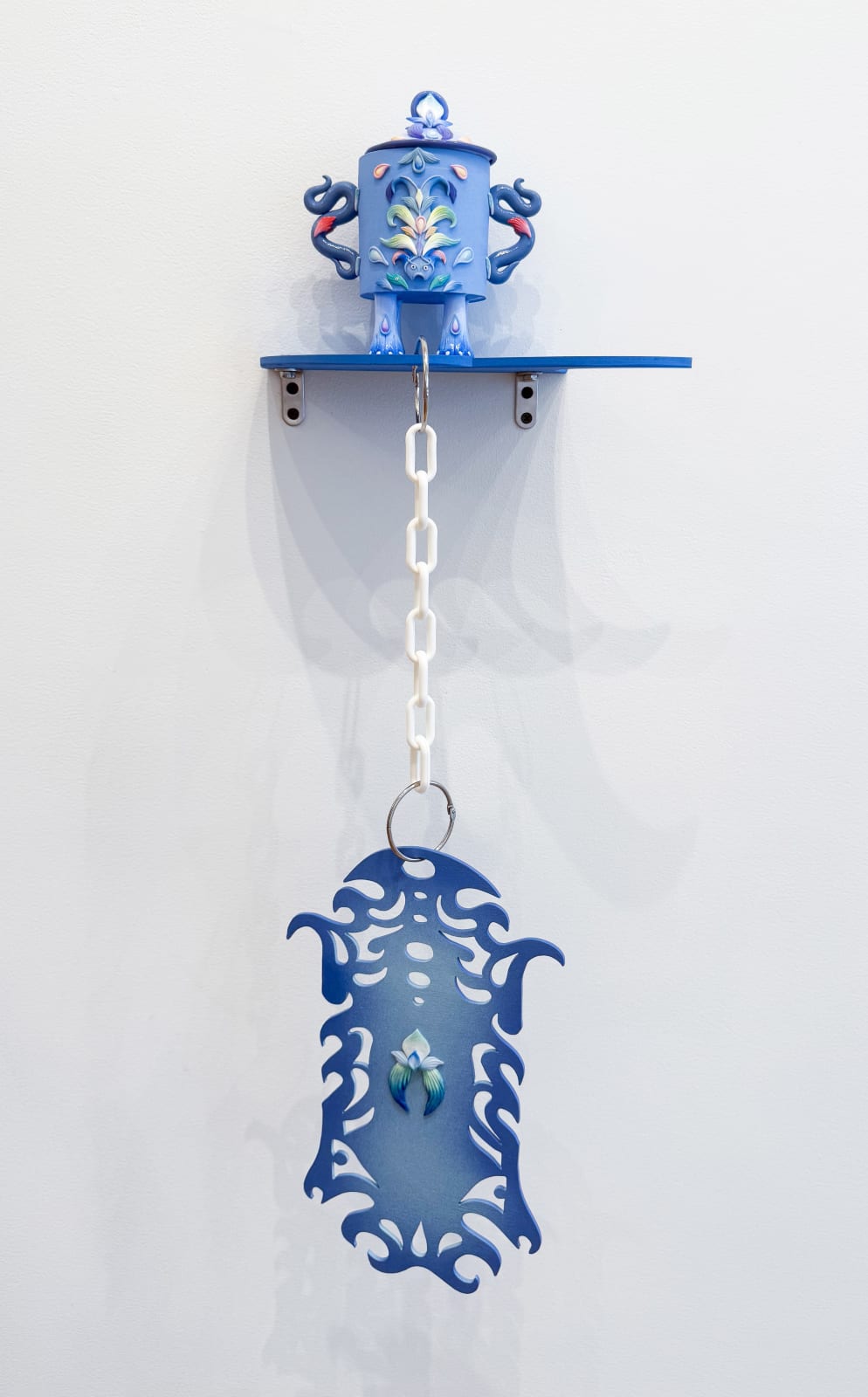 Hannah Lim, Violet Dragon Snuff Bottle, 2025