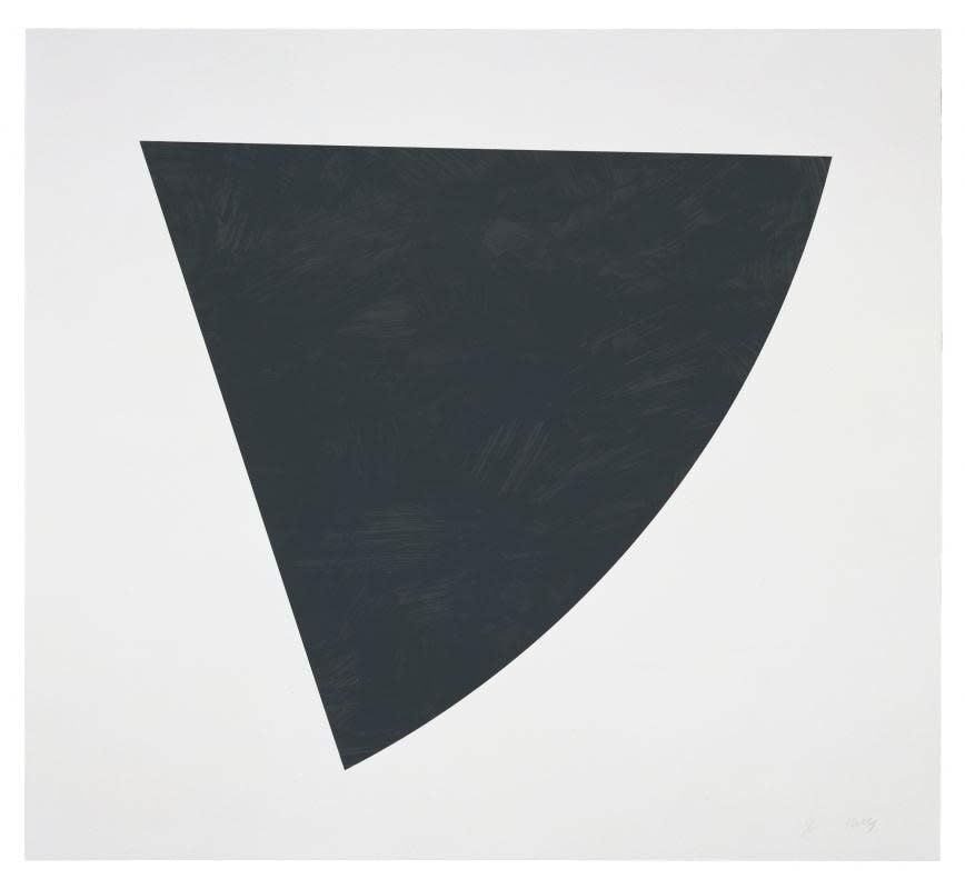 Ellsworth Kelly, Untitled (Gray State II) , 1988