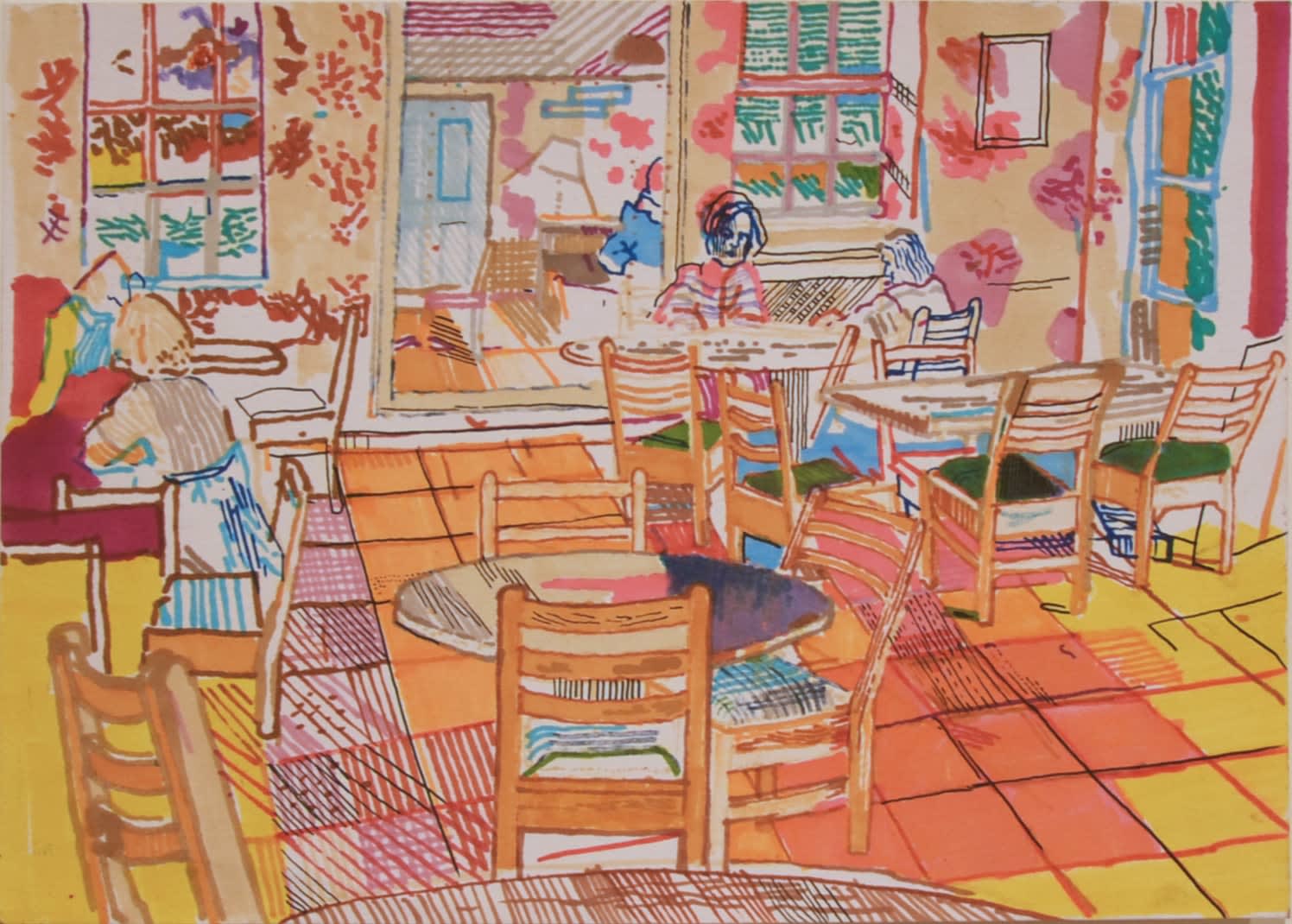 Louis Pohl Koseda, Dumfries House Café, 2024