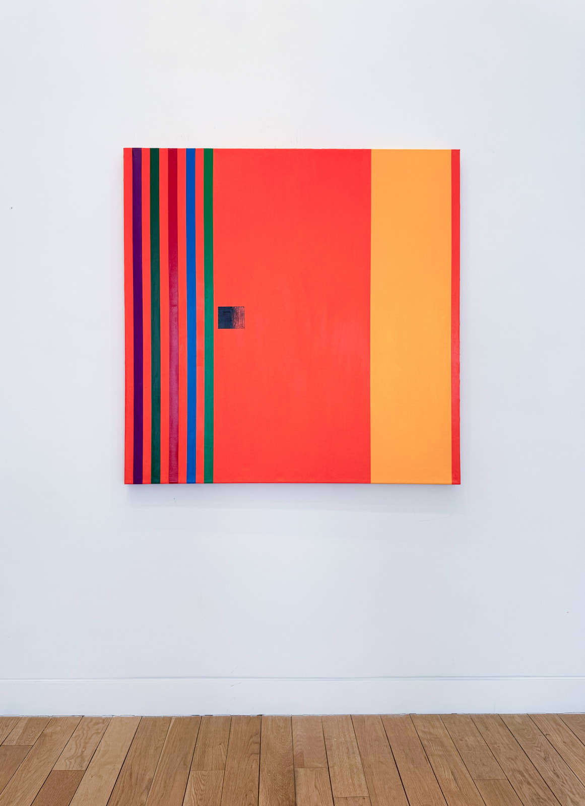 Osvaldo Mariscotti, Untitled (Vermillion/Yellow), 2025