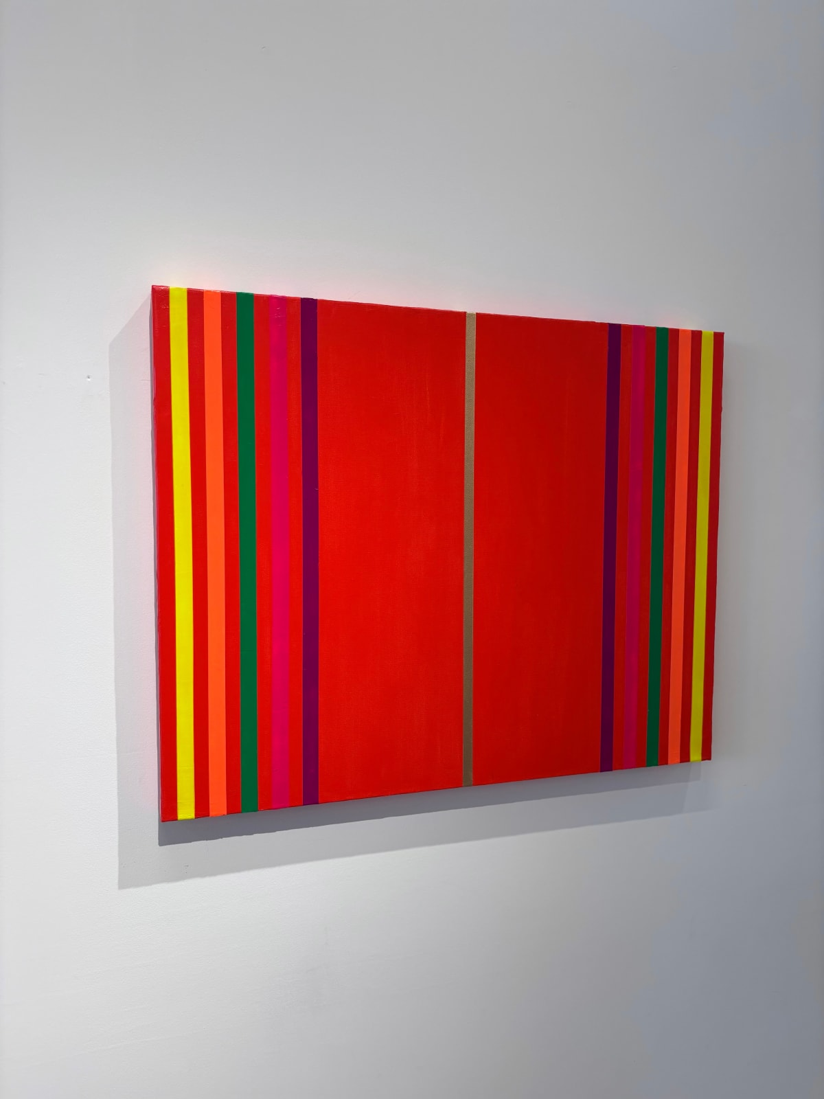 Osvaldo Mariscotti, Synergy III (Scarlet), 2025