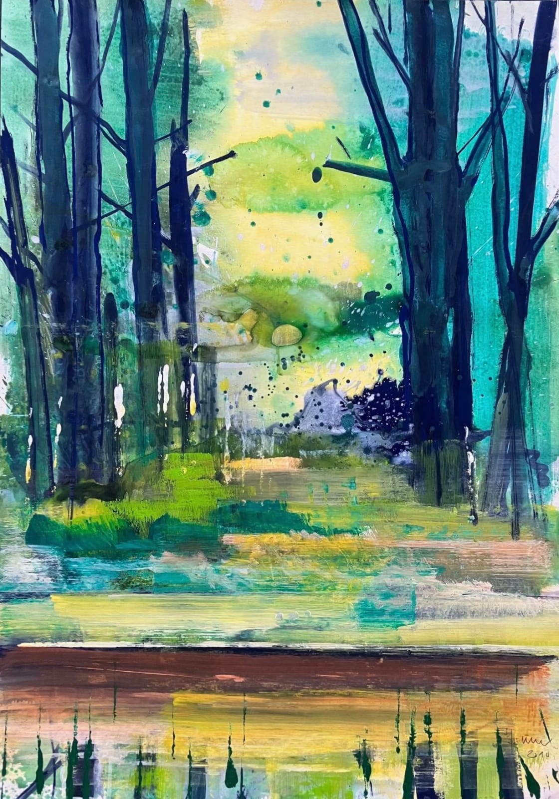Bernd Zimmer, Stille (Stillness), 2010