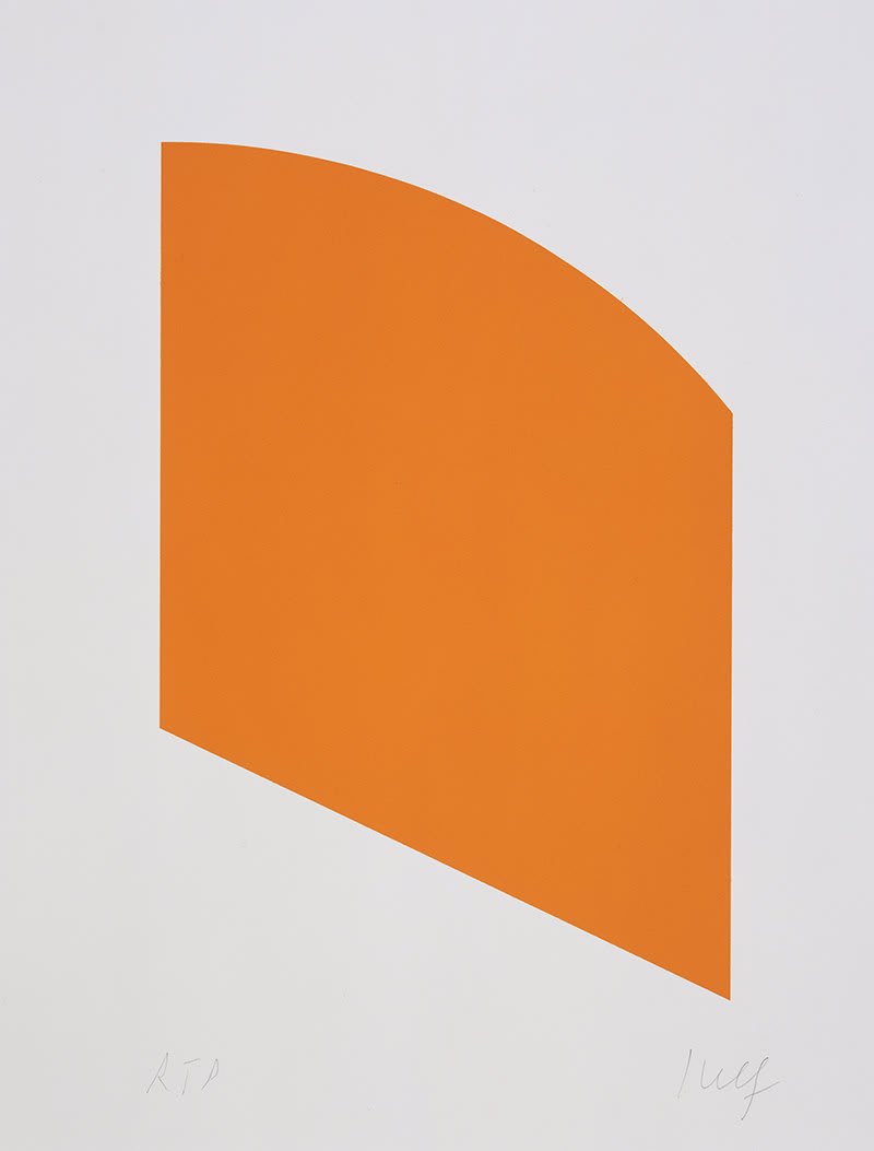 Ellsworth Kelly, Orange, 2004