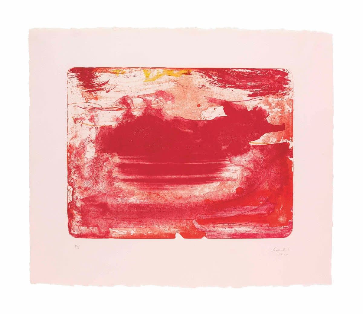 Helen Frankenthaler, The Red Sea, 1978