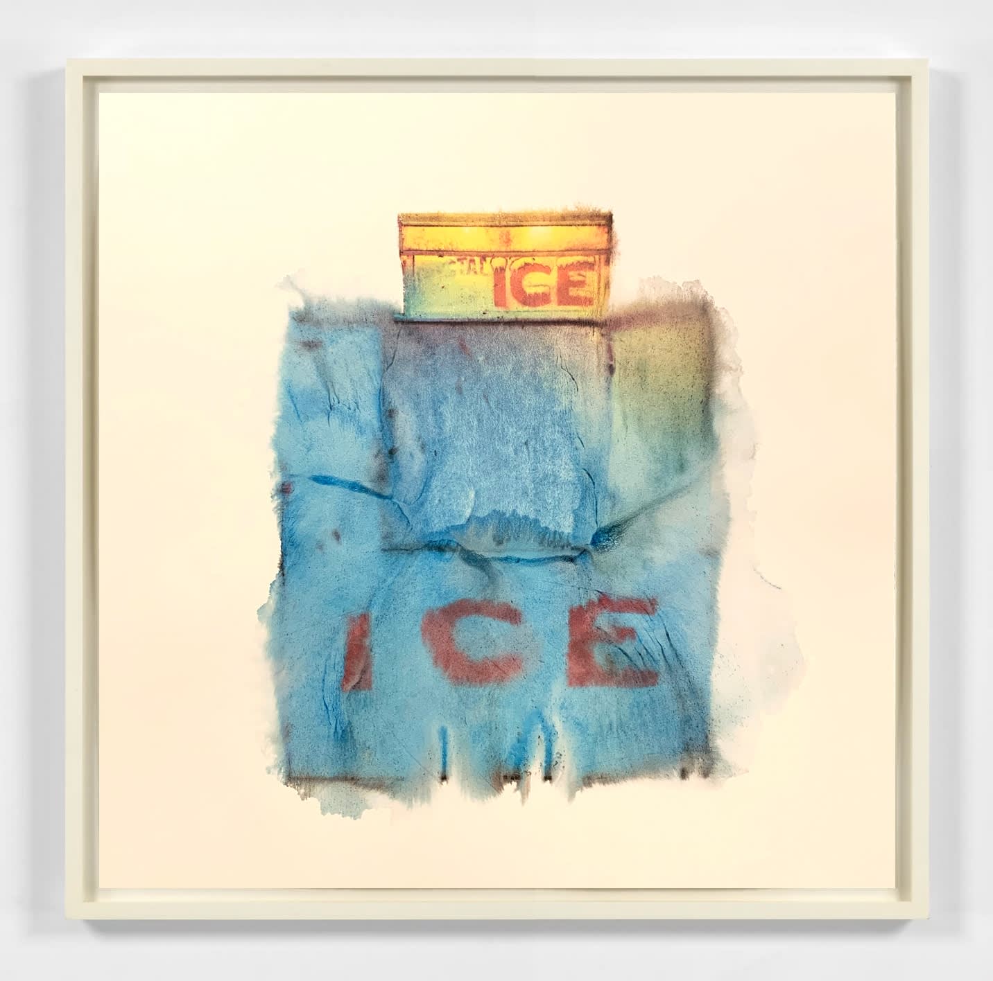 Ali Eckert, Fading Icons – Ice, 2023