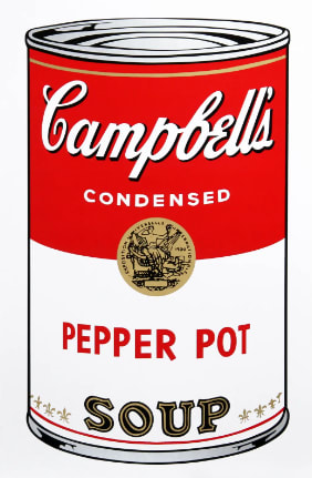 Andy Warhol, Campbell's Soup I, Pepper Pot, 1968