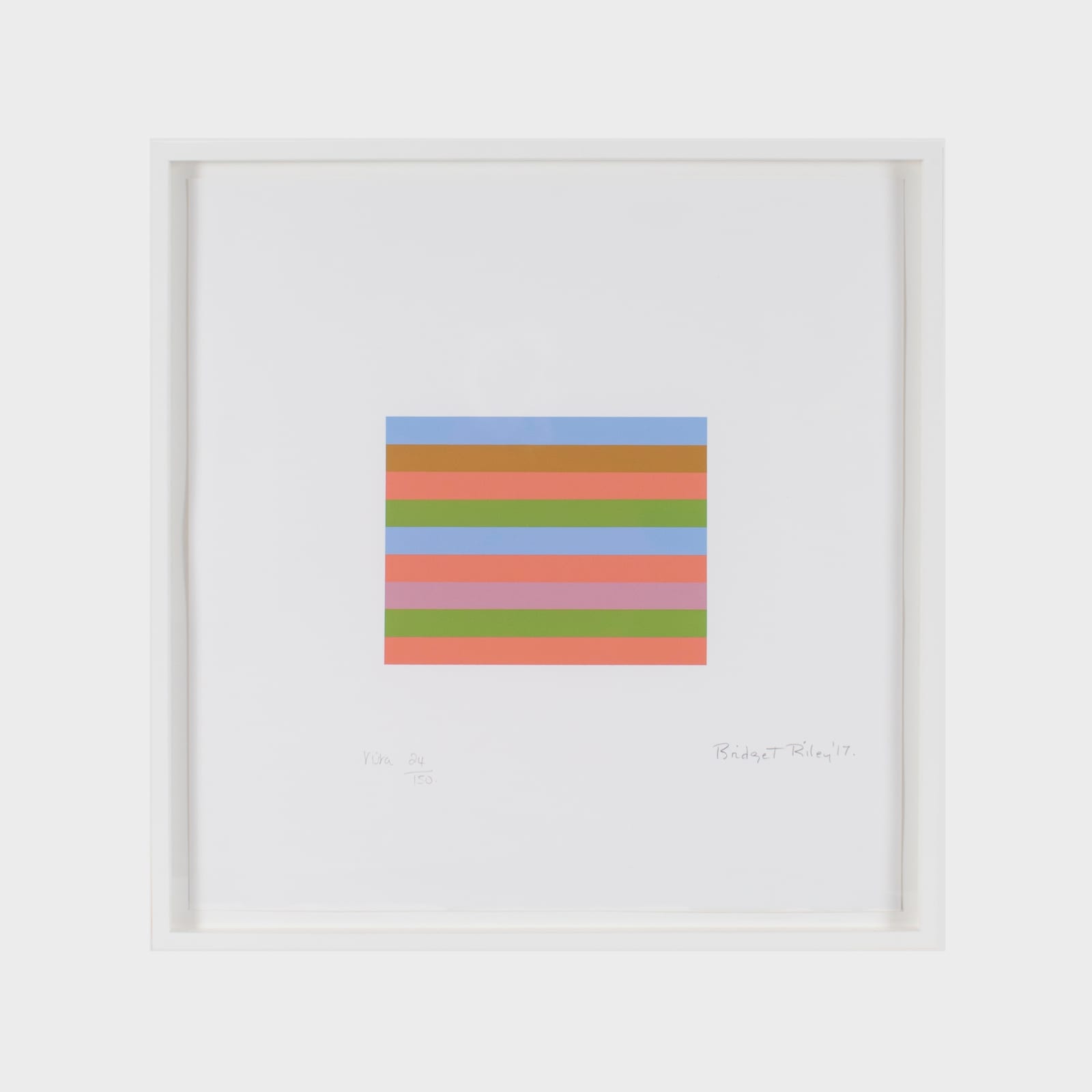 Bridget Riley, Vista, 2017