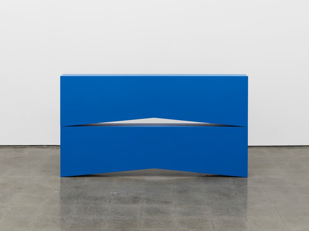 Carmen Herrera, Gemini (Blue), 1971/2019