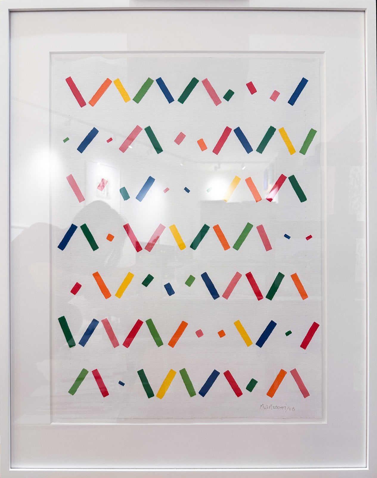 Osvaldo Mariscotti, Untitled (Zigzag), 2018