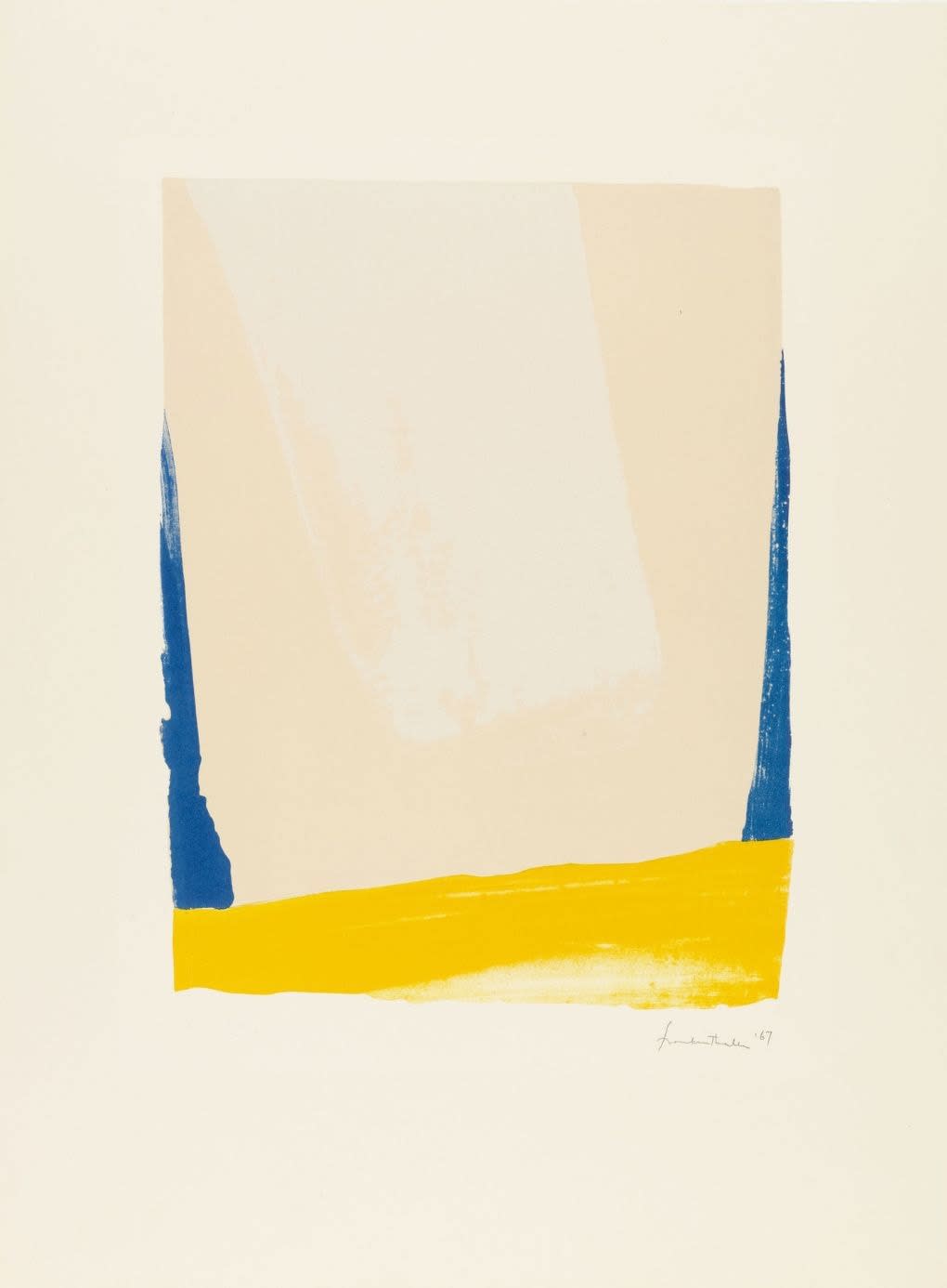 Helen Frankenthaler, White Portal, 1967