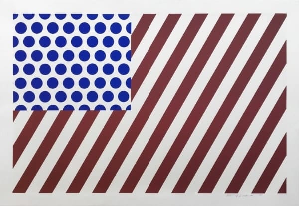 Roy Lichtenstein, Forms in Space, 1985
