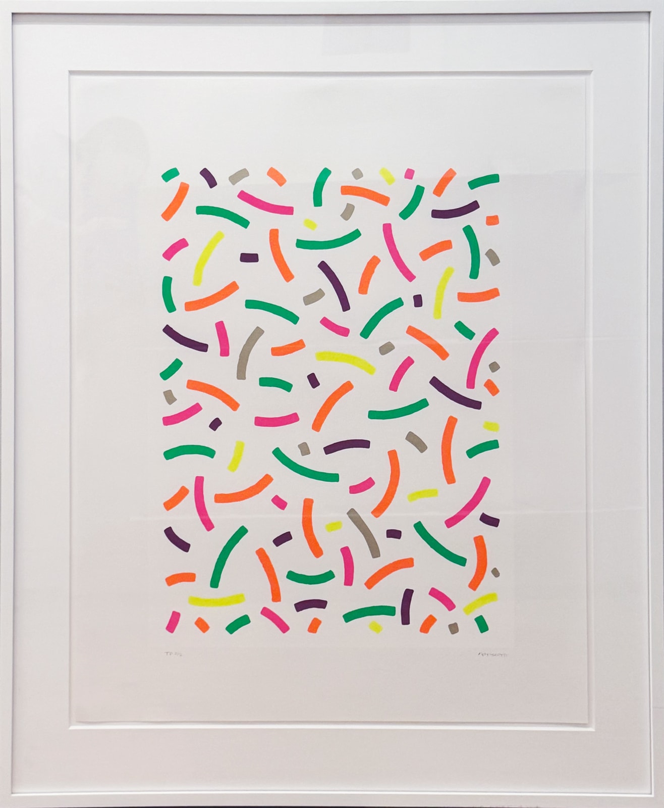 Osvaldo Mariscotti, Curves (Positive), 2019
