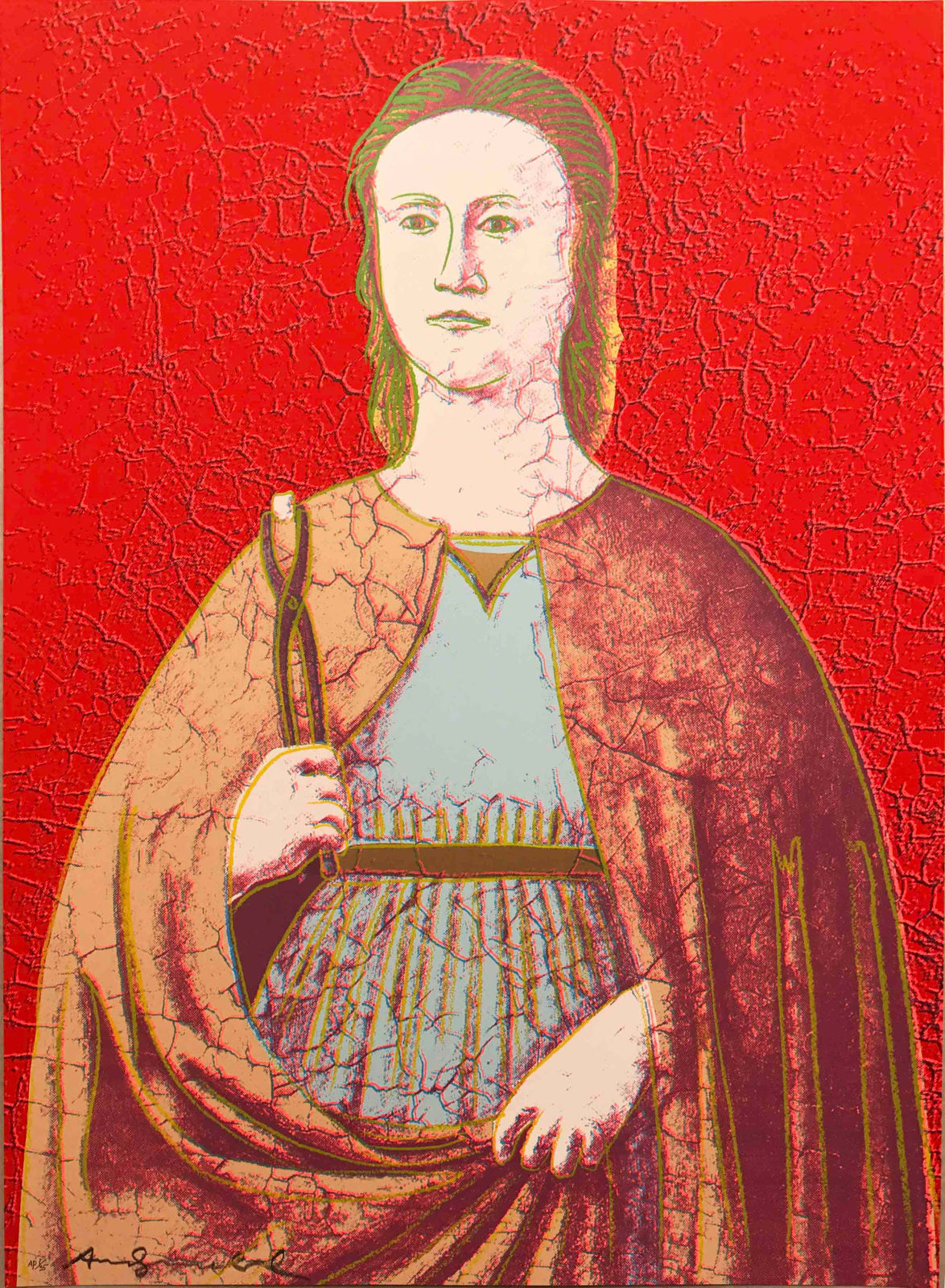 Andy Warhol, Saint Apollonia, 11.330, 1984