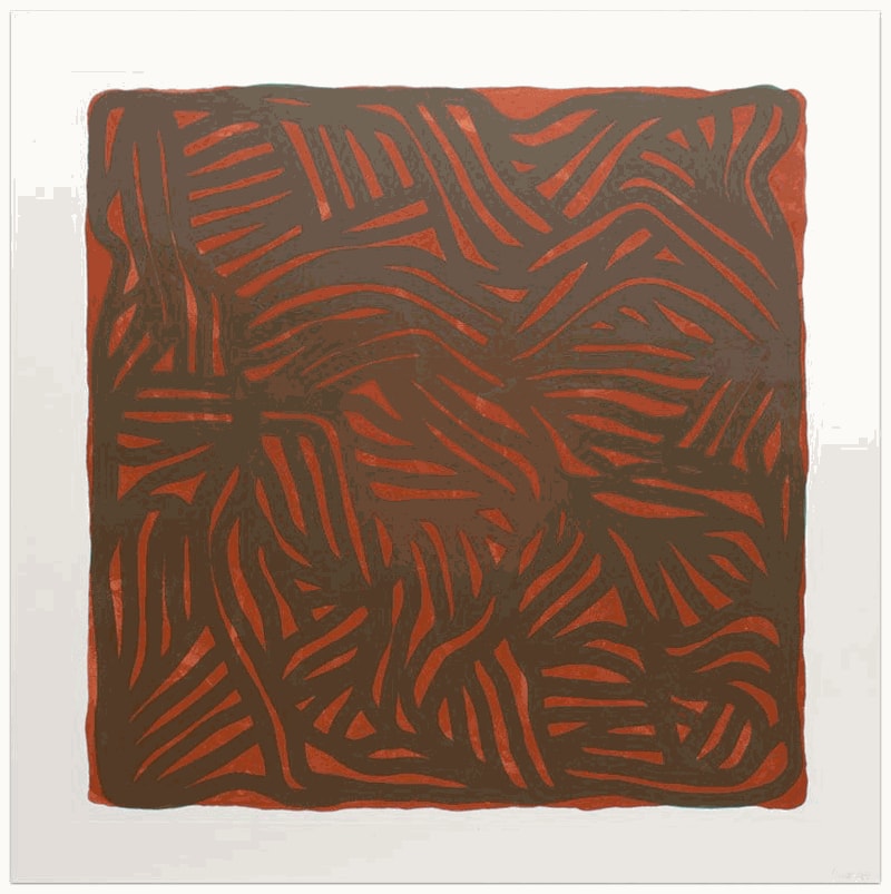 Sol LeWitt, Untitled (Brown), 2004