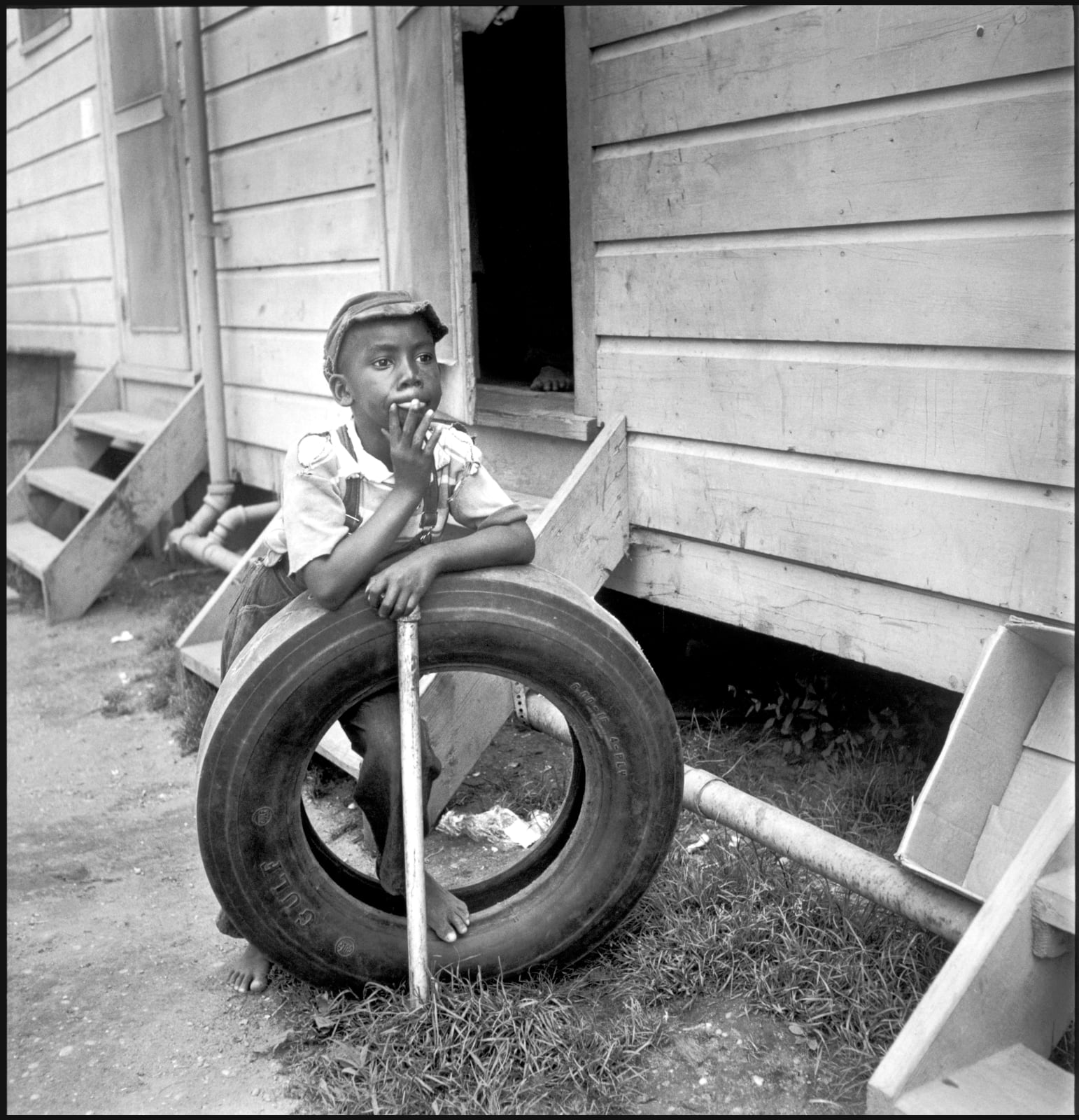Eve Arnold, Son of a Migrant Potato, 1951