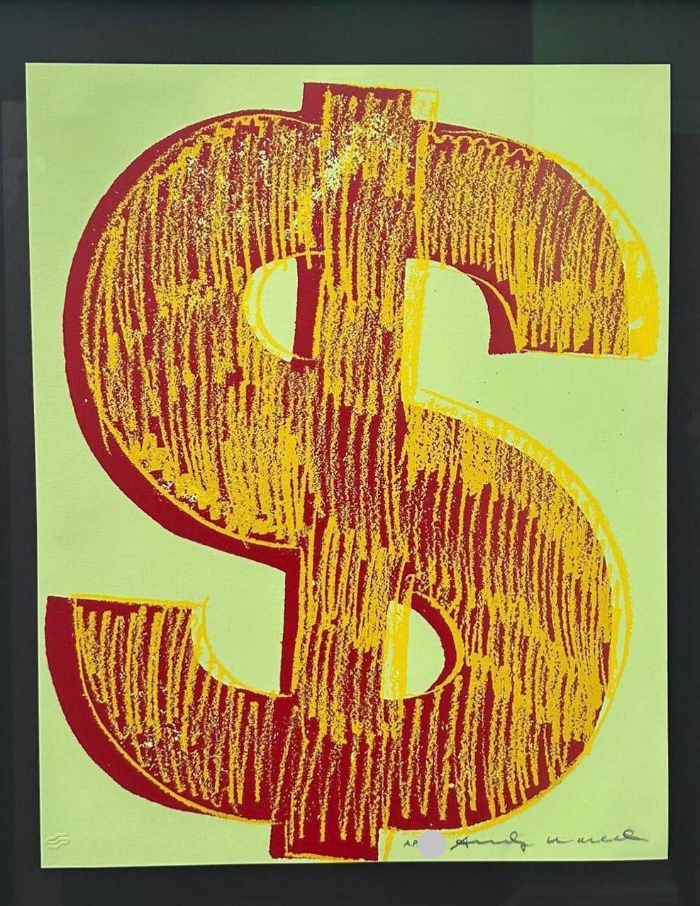Andy Warhol, $ (1), 1982