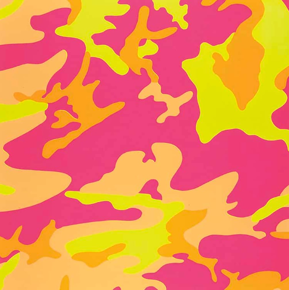 Andy Warhol, Camouflage 408, 1987