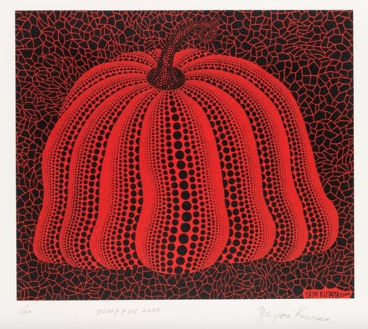 Yayoi Kusama, Pumpkin 2000 (Red), 2000