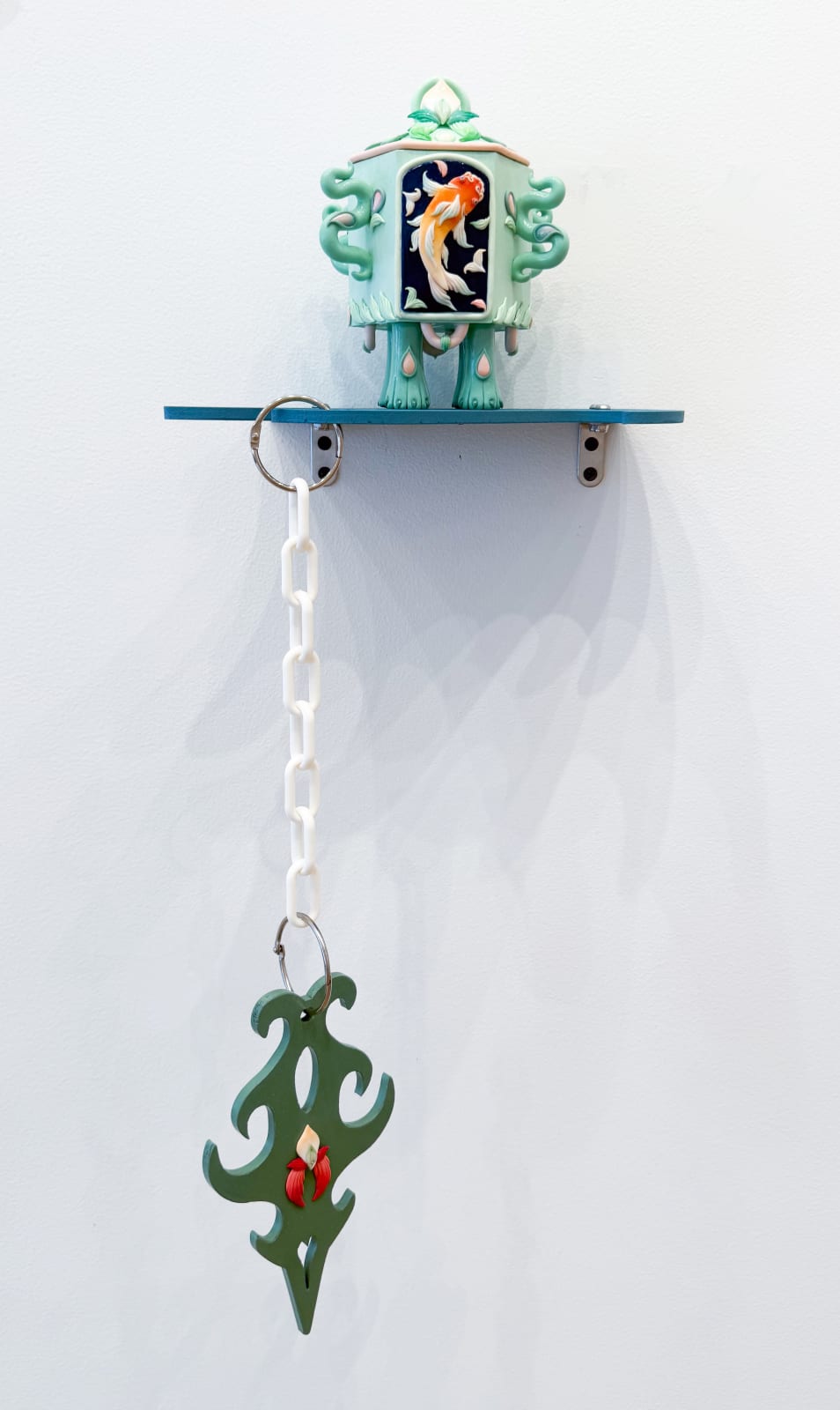 Hannah Lim, Magic Koi Snuff Bottle , 2024