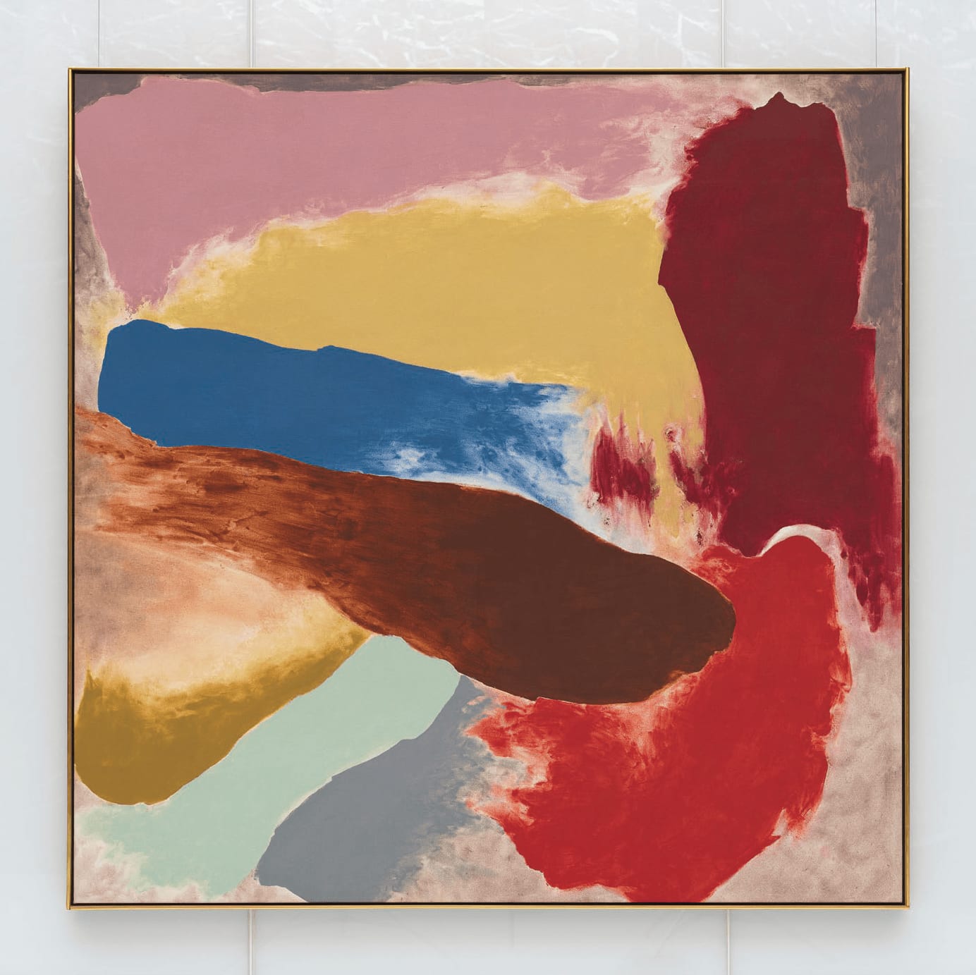 Friedel Dzubas, Hot Roundabout, 1976