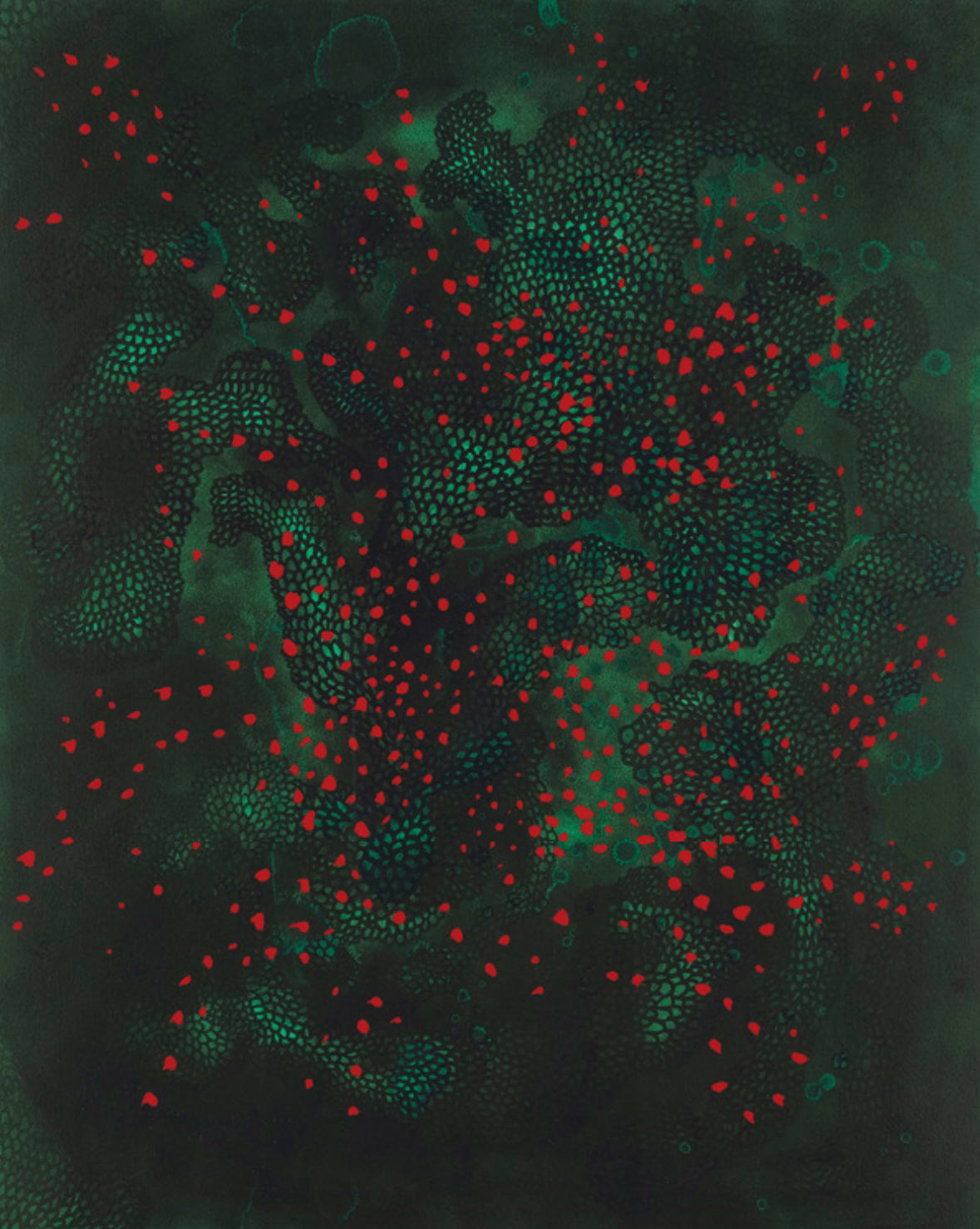 Yayoi Kusama, Fireflies, 1999